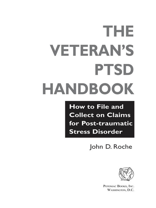 Title details for The Veteran's PTSD Handbook by John D. Roche - Wait list